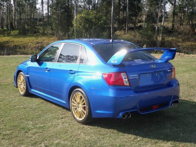 2013 Subaru IMPREZA MY14 Impreza WRX RS40 Manual Sedan