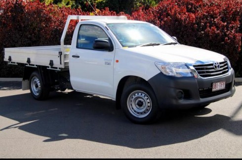 2013 Toyota HILUX 4x2 Workmate 2.7L Petrol Manual Single Cab C/C