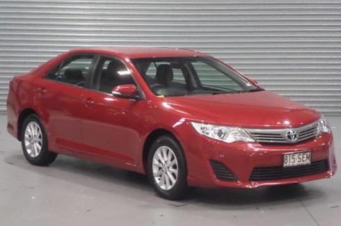 2012 Toyota CAMRY L4 Altise 2.5L Petrol Automatic Sedan